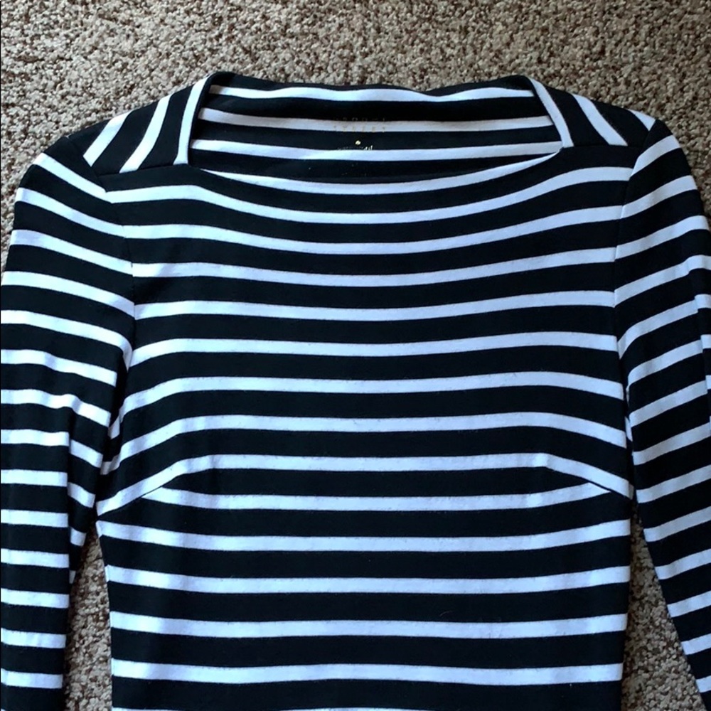 ♠️ Kate Spade striped fit and flare dress ♠️ - Picture 4 of 7